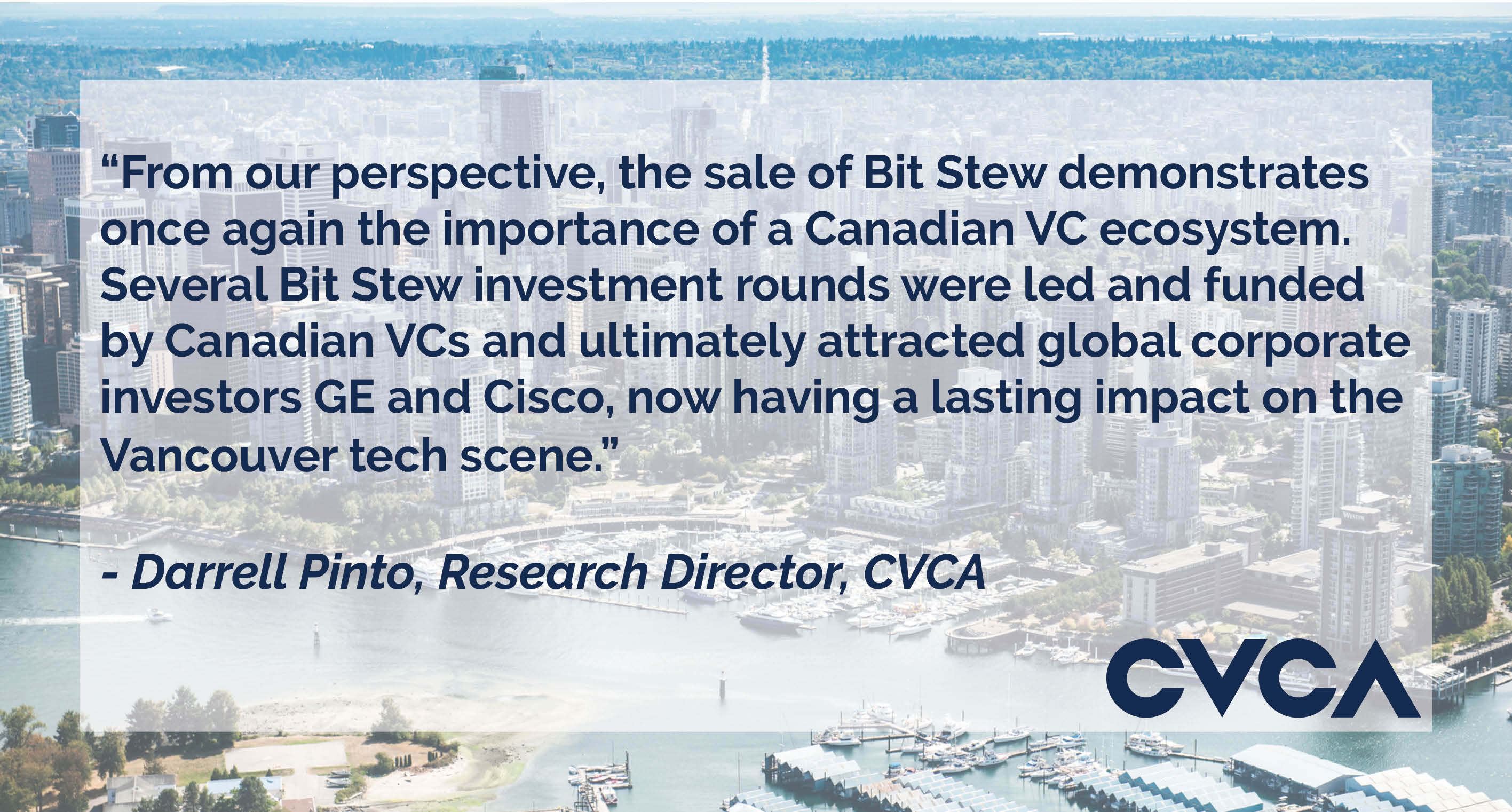 Why the Bit Stew Sale is Great News for Canada’s VC Ecosystem