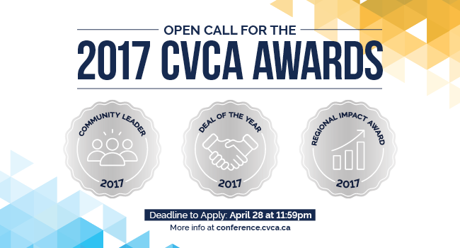 Evolution of the 2017 CVCA Awards reflects growing private capital industry in Canada