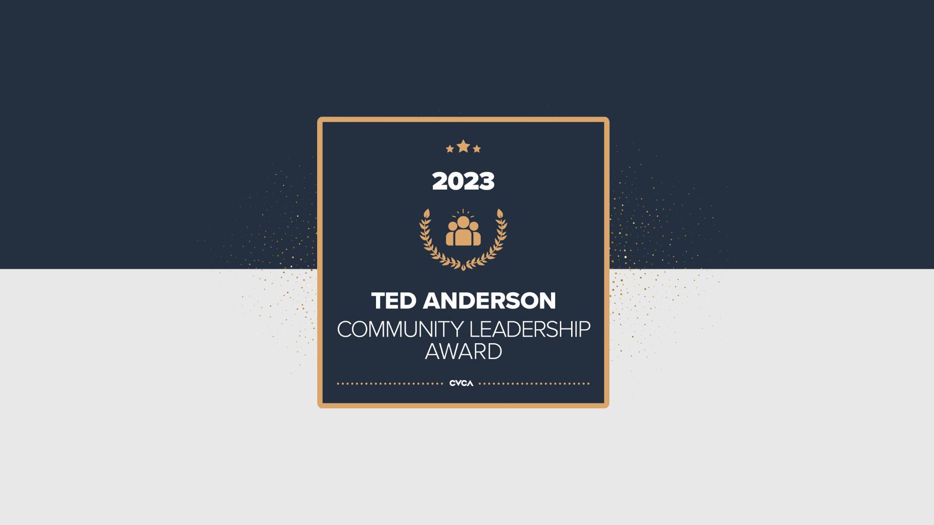 Alfred Chuang from Kensington Capital Partners Wins the 2023 Ted Anderson Community Leadership Award