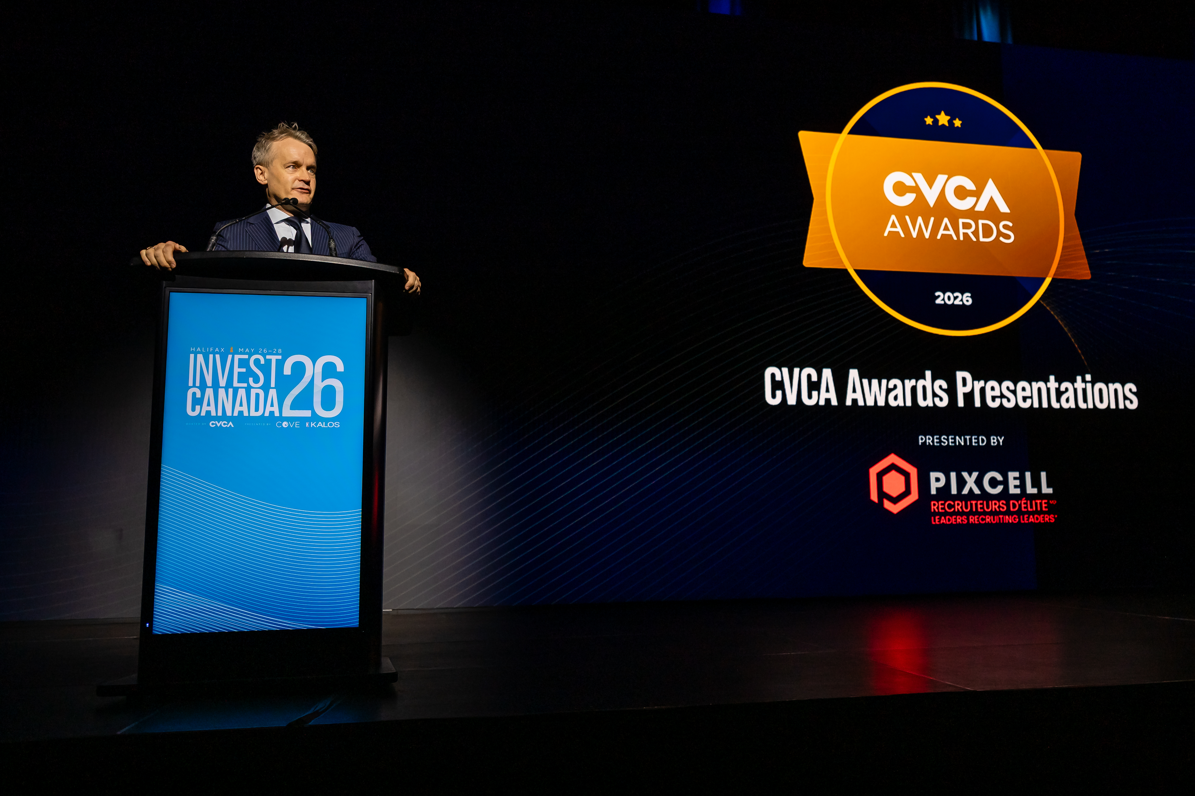Seamus O'Regan hosts the 2026 CVCA Award Presentations in Halifax, Canada on May 27, 2026.
